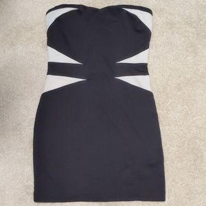 Forever 21 strapless mini dress